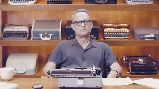 #22. Tom Hanks And His Typewriting Obsession