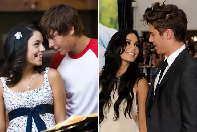 #17. Zac Efron & Vanessa Hudgens