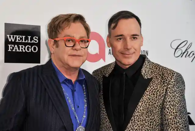 David Furnish And Elton John