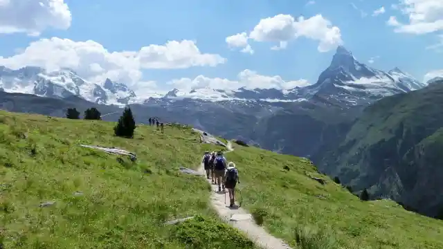 #1. Naked Alpinism In Switzerland