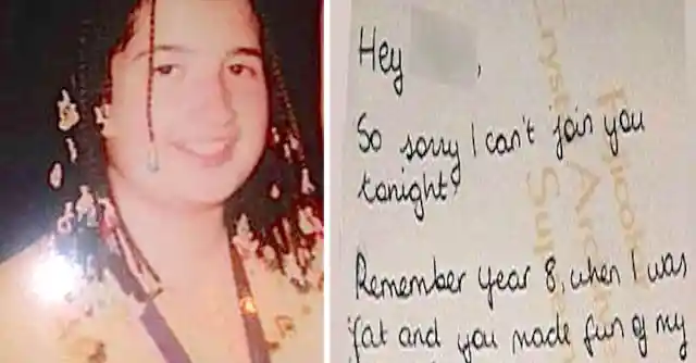 College Student Is Stood Up By The Girl He Bullied As A Teenager