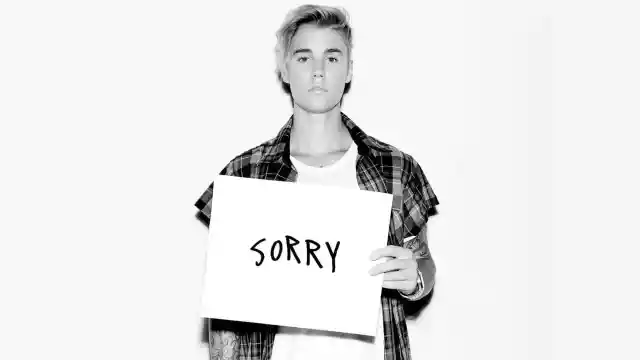 #1. &ldquo;Sorry&rdquo;, Justin Bieber
