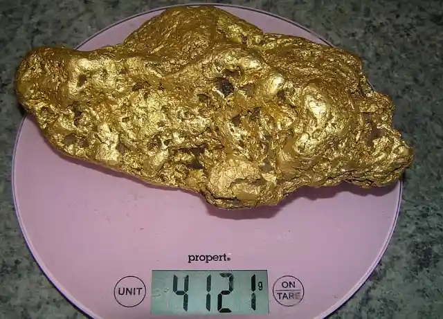 #16. A Giant Gold Nugget