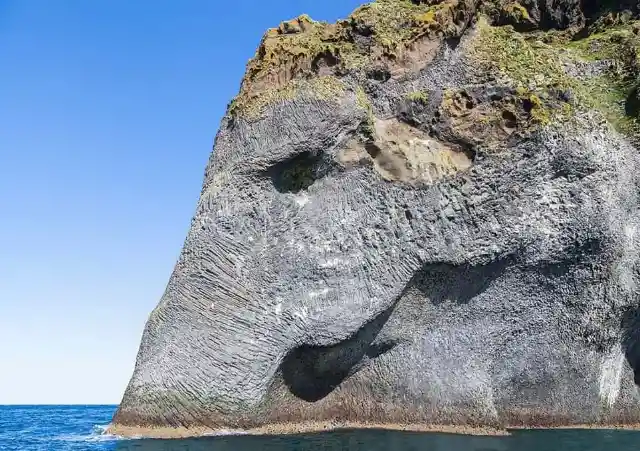 #22. The Elephant Rock In Iceland