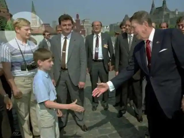 Vladimir Putin & Ronald Reagan