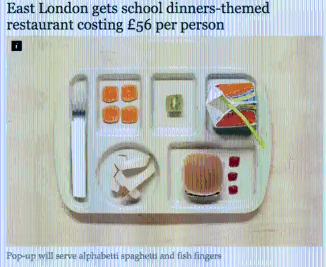 #20. School Dinner-Themed Restaurants