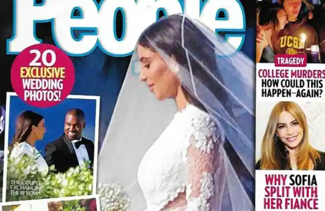 Kim Kardashian & Kanye West’s Wedding