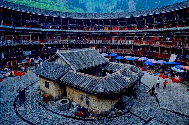 The Tulou Houses of Fujian