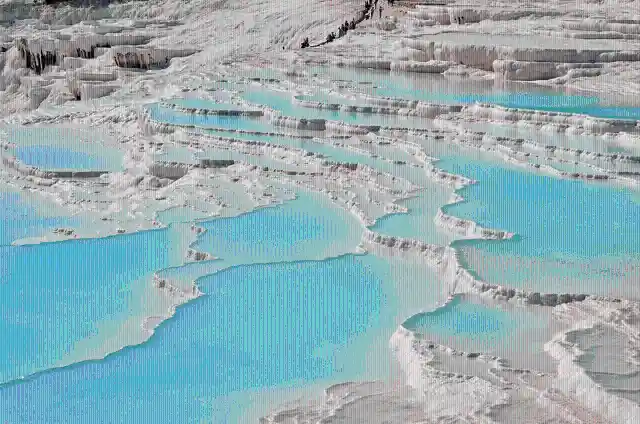 #30. The Pamukkale Hot Springs In Turkey