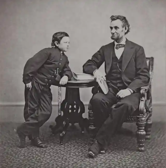 Abraham Lincoln & His Son