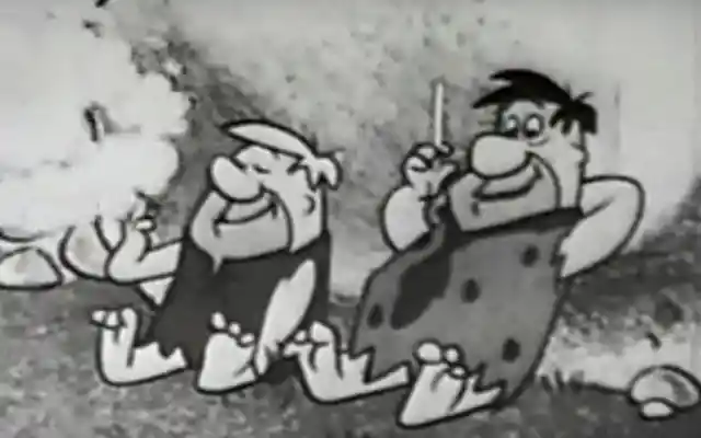 Flintstones And Winston Cigarettes