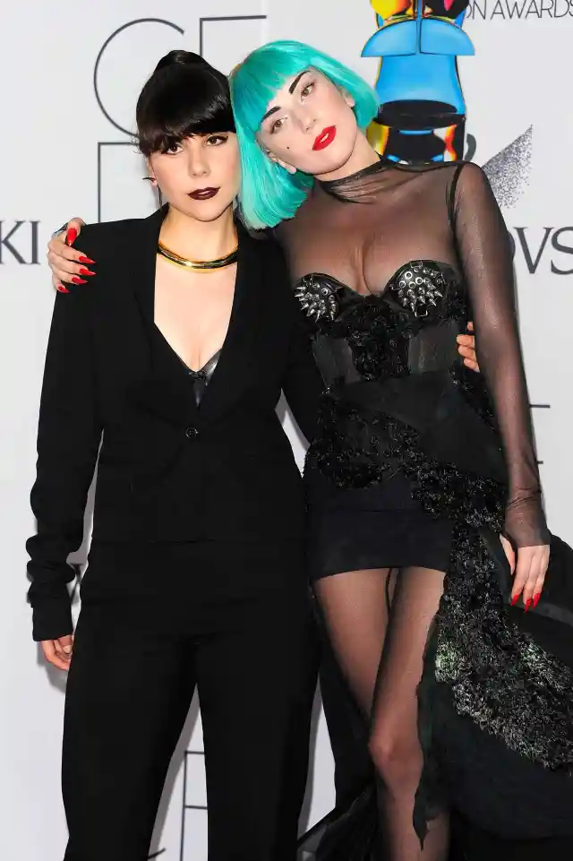 #10. Lady Gaga and Natali Germanotta