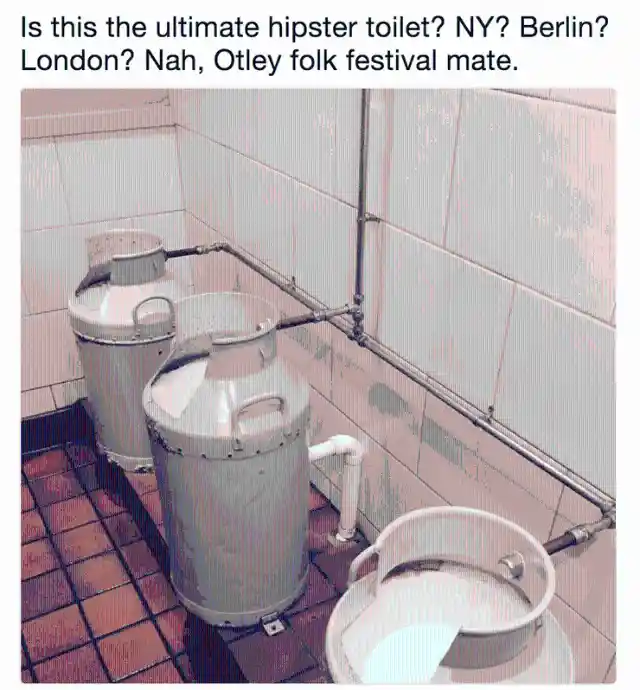 #12. Hipster Toilets