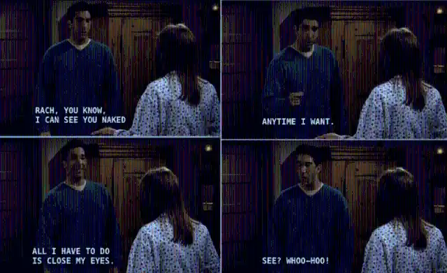 #16. The One Where Ross Makes Creepy Comments About Always Picturing Rachel Naked