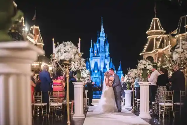 #10. Fairytale Wedding At Cinderella Castle