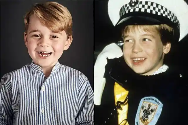 #9. Prince William &amp; Prince George At Age 5
