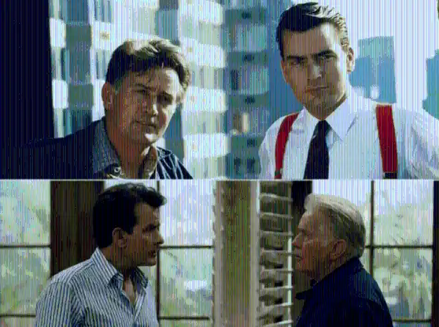 #34. Martin Sheen and Charlie Sheen