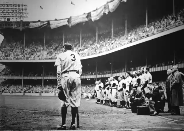 1948: Babe Ruth’s Final Appearance At Yankee Stadium