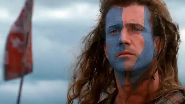 #3. Mel Gibson In&nbsp;<em>Braveheart</em>