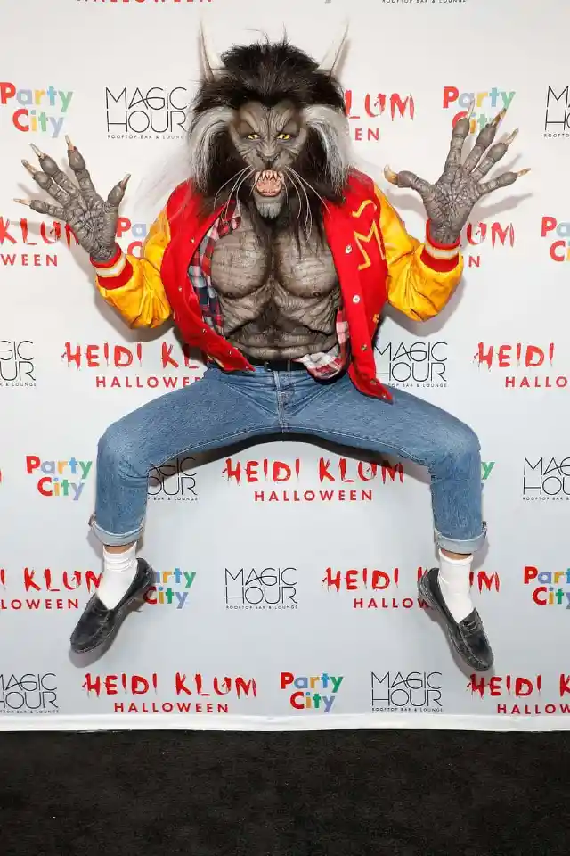 #32. Heidi Klum &ndash; The Werewolf From <em>Thriller</em>