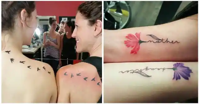 Top Coolest Mother-Daughter Tattoos You'll Definitely Love