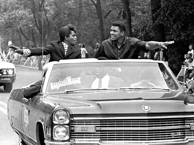 #18. James Brown And Muhammad Ali