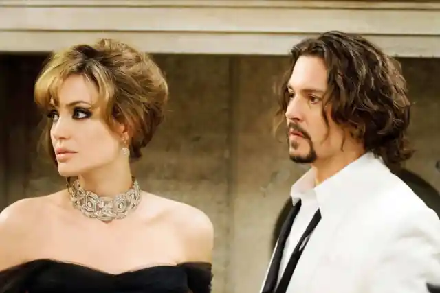 #15. Angelina Jolie And Johnny Depp
