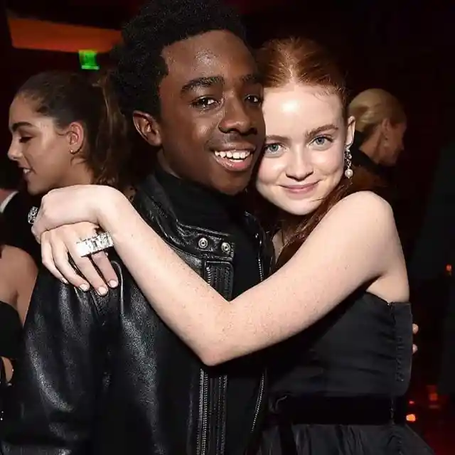 #16. Sadie Sink And Caleb McLaughlin