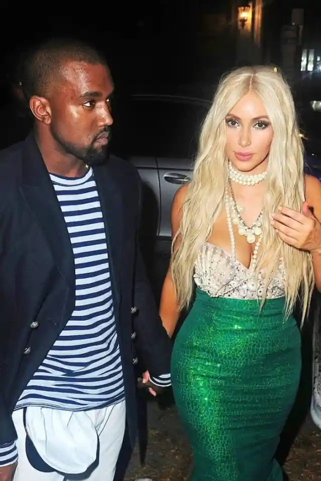 #15. Kim Kardashian and Kanye West