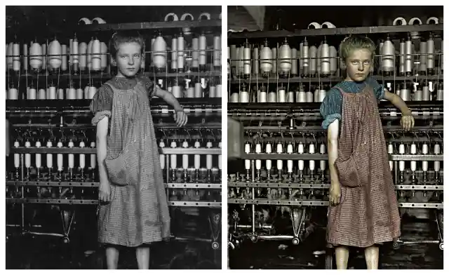 Cotton Mill Girl, 1908