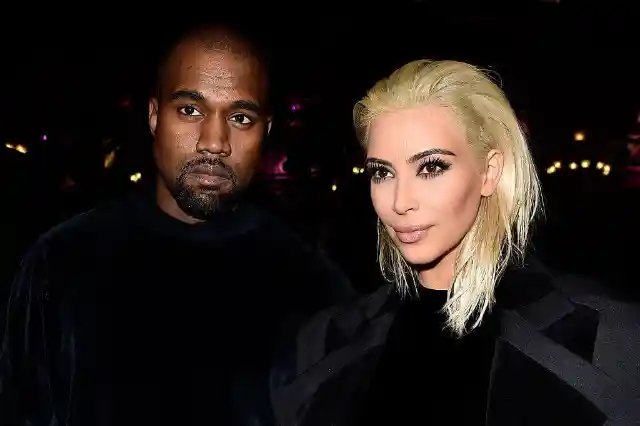#12. Kanye West And Kim Kardashian