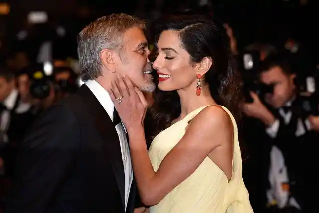 #10. George Clooney And Amal Clooney
