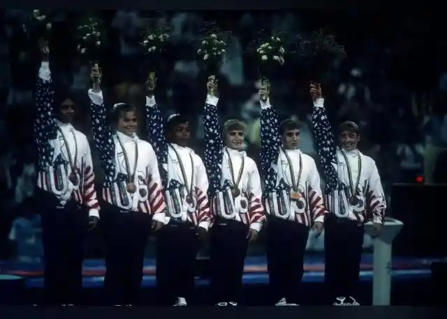 1992: US Women’s Gymnastics Team Wins Gold