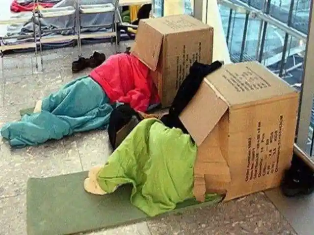 Cardboard Tent