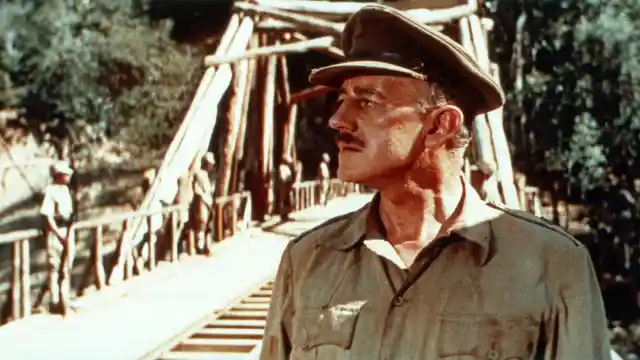 #7. Alec Guinness As Colonel Nicholson