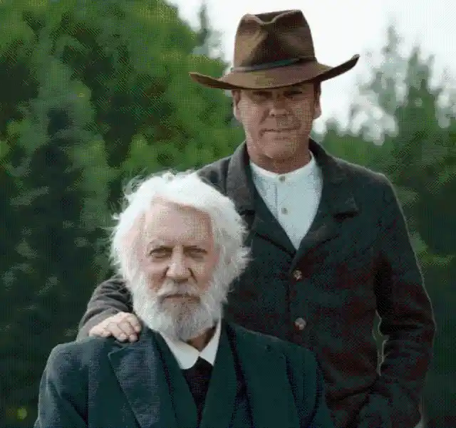 #26. Kiefer and Donald Sutherland