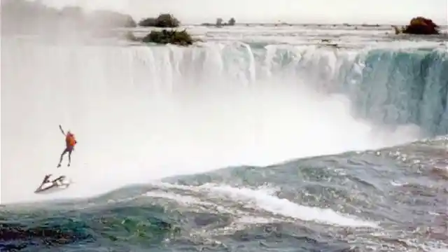 Niagara Falls Jet Ski Jump Gone Wrong