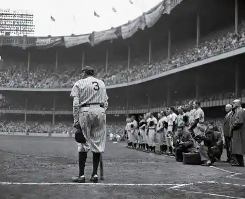 Babe Ruth Bows Out, 1949