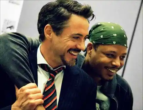 Robert Downey Jr. & Terrence Howard