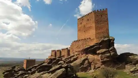 Castillo De Zafra, Guadalajara, Spain: The Tower Of Joy