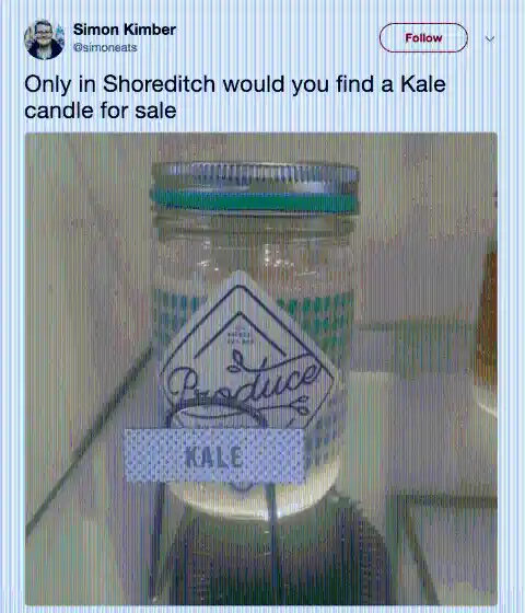 #21. Kale Candles