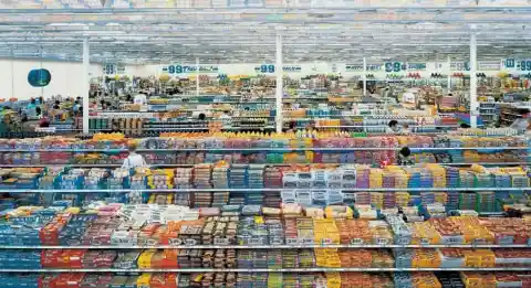 #20. 99 Cents Photographed By Andreas Gursky