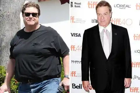 #7. John Goodman - 100 Pounds