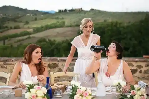 Flippant Bridesmaid