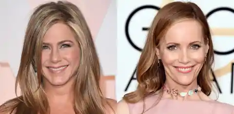 Jennifer Aniston & Leslie Mann