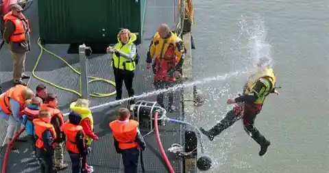 Shot By A Hose