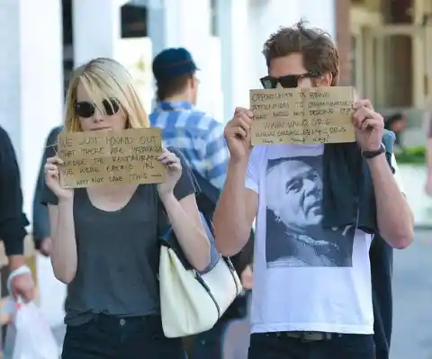 Emma Stone And Andrew Garfield