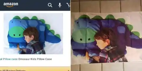 #11. Dinosaur Pillow Fail