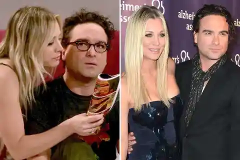 #2. Kaley Cuoco & Johnny Galecki