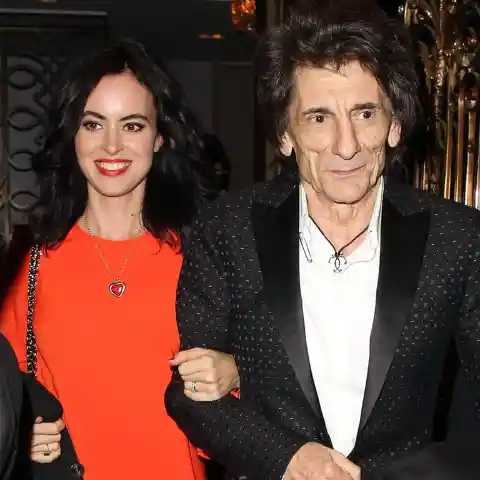 #19. Ronnie Wood &amp; Sally Humphreys